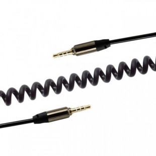 کابل Aux Remax LH-L310 1.8M Aux Cable کابل 1.8 متری فنری ریمکس