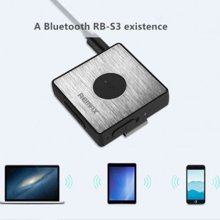 کابل Aux Remax S3 Bluetooth Hands-free Car Aux Cable بلوتوث هندزفری auxتبدیل ماشین