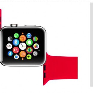 لوازم جانبی ساعت سیلیکونی بند سیلیکونی ساعت هوشمند اپل Smart Watch Band Apple Watch 38mm
