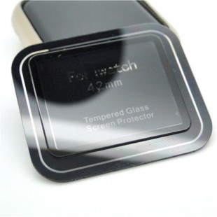 گلس تمام چسب با پوشش منحنی اپل واچ Full Glass Apple Watch 38mm