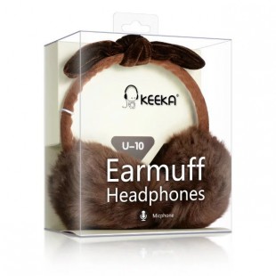 هدفون خزدار با کابل صدا Keeka U-10 Headphone