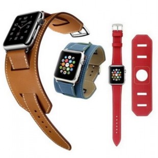 لوازم جانبی ساعت چرمی Band Leather Apple Watch 38mm بند