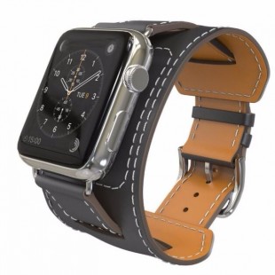 لوازم جانبی ساعت چرمی Band Leather Apple Watch 38mm بند