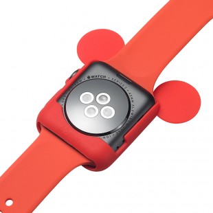 لوازم جانبی ساعت سیلیکونی Mickey Mouse Smart Watch Apple Watch 38mm