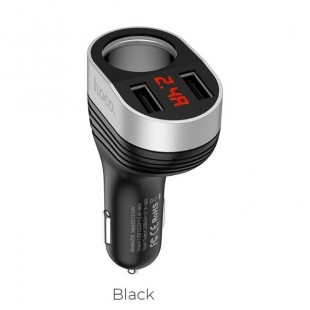 شارژر فندکی HOCO Regal digital display cigarette lighter