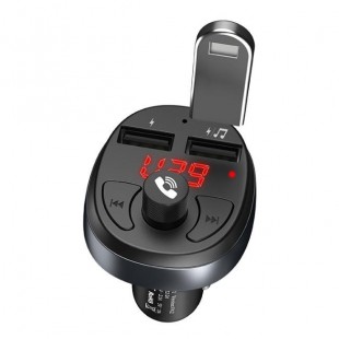 شارژر فندکی و اف ام پلیر هوکو Hoco E41 In-car Audio Wireless FM transmitter