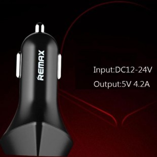 شارژر فندکی ریمکس با 3 خروجی مدل REMAX Alien 3USB Car Charger RCC-304