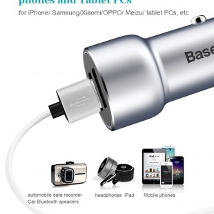 شارژر فندکی Baseus Little Giant Car charger Car Charger USB Car Charger