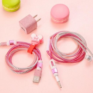 پک محافظ کابل شارژ اکلیلی Color Pack Cable Cover