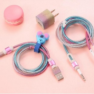 پک محافظ کابل شارژ اکلیلی Color Pack Cable Cover