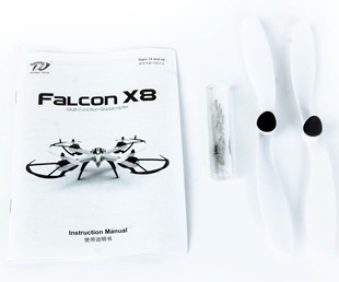 کوادکوپتر Falcon X8 - بالگرد 4 پروانه دوربین دار