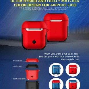 کیف ژله ای رنگی ایرپاد Airpod TPU Protective Cover