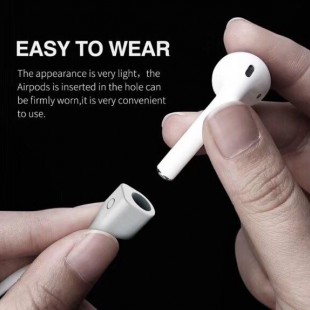 هندزفری بلوتوث ژله ای نگهدارنده ژله ای دور گردنی ایرپاد Apple Airpod Jelly Holder