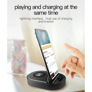 داک شارژ وایرلس لایتنینگ TOTU charging dock /QI-Lightning