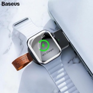 شارژر وایرلس اپل واچ بیسوس Baseus Qi Wireless Charger For Apple Watch 4 3 2 1