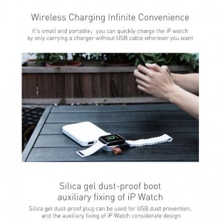 شارژر وایرلس اپل واچ بیسوس Baseus Qi Wireless Charger For Apple Watch 4 3 2 1