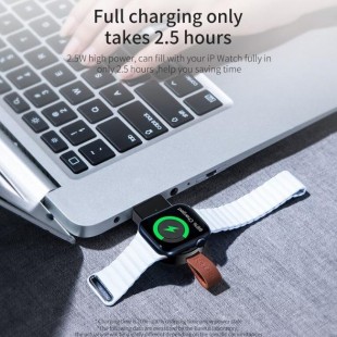 شارژر وایرلس اپل واچ بیسوس Baseus Qi Wireless Charger For Apple Watch 4 3 2 1