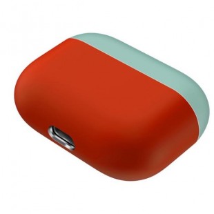 کاور سیلیکونی دو رنگ ایرپاد پرو Airpod Pro Silicon Dual Color Case
