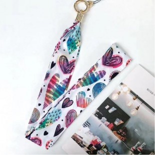 بند آویز موبایل پارچه ای Mobile Pattern Lanyard