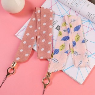 بند آویز موبایل پارچه ای Mobile Pattern Lanyard