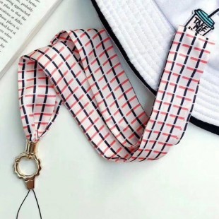 بند آویز موبایل پارچه ای Mobile Pattern Lanyard