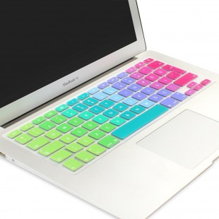 متفرقه ژله ای KeyBoard Jelly Cover Apple MacBOOK کاور ژله ای کیبورد لپ تاپ مک بوک اپل