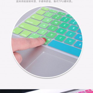 متفرقه ژله ای KeyBoard Jelly Cover Apple MacBOOK کاور ژله ای کیبورد لپ تاپ مک بوک اپل