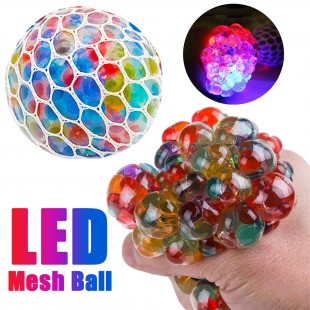 متفرقه ژله ای Squeeze LED Ball توپ ضد استرس چراغ دار