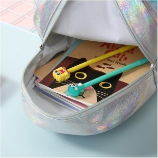 کوله پشتی هولوگرامی طرح جغد OWL Hologram School Bag