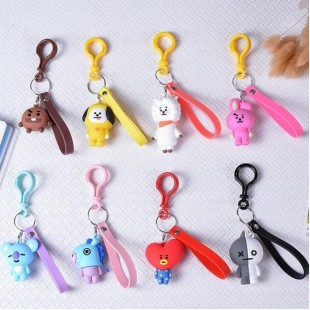 جا سوئیچی فانتزی سه بعدی Cartoon 3D Keychain