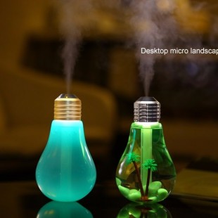 دستگاه بخور سرد طرح لامپ Humidifier USB Lamp