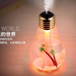 دستگاه بخور سرد طرح لامپ Humidifier USB Lamp
