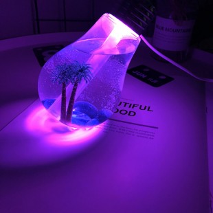 دستگاه بخور سرد طرح لامپ Humidifier USB Lamp