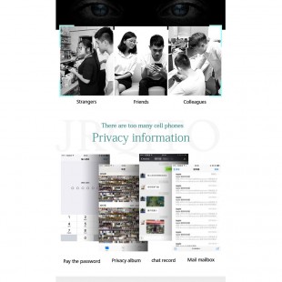گلس ضد جاسوسی آیفون Anti Spy Privacy Glass Apple iPhone 7