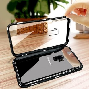 قاب مگنتی شیشه ای Magnet Bumper Glass Case Galaxy S9 Plus