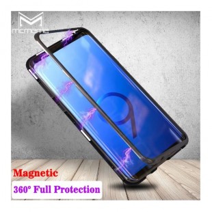قاب مگنتی شیشه ای Magnet Bumper Glass Case Galaxy J6 Plus