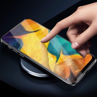 قاب مگنتی شیشه ای سامسونگ Magnet Bumper Case Samsung Galaxy A20
