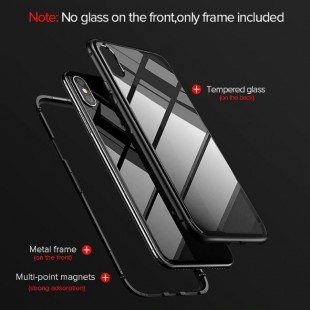 قاب مگنتی شیشه ای سامسونگ Samsung Galaxy A7 2018