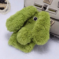 قاب ژله ای خزدار Rabbit Fur Pearl ear Case for Samsung Galaxy J2 Prime