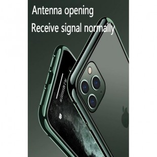 قاب مگنتی با گلس ضد جاسوسی آیفون Magnetic privacy iPhone 11