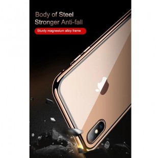 قاب مگنتی با گلس ضد جاسوسی آیفون Magnetic privacy iPhone 6