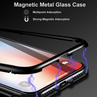 قاب شیشه ای آهنربایی Magnet Case Apple iPhone X
