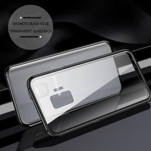 قاب مگنتی شیشه ای Magnet Bumper Glass Case Galaxy S9
