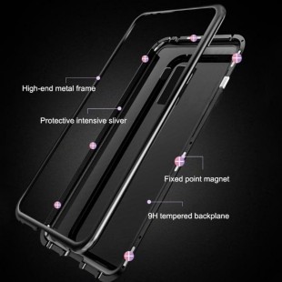 قاب مگنتی شیشه ای Magnet Bumper Glass Case Galaxy S7 Edge