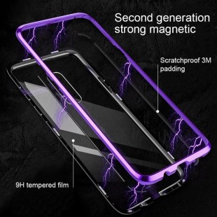 قاب مگنتی شیشه ای Magnet Bumper Glass Case Galaxy J6