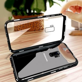 قاب مگنتی شیشه ای Magnet Bumper Glass Case Galaxy J4 Plus