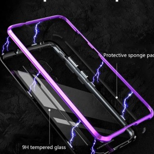 قاب مگنتی شیشه ای Magnet Bumper Case Huawei Mate 20 Lite