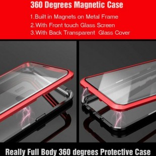 قاب مگنتی شیشه ای سامسونگ Magnet Bumper Case Samsung Galaxy Note 10