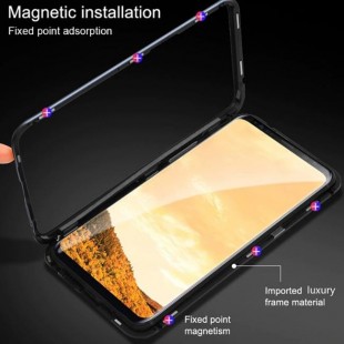 قاب مگنتی شیشه ای گوشی سامسونگ Magnet Bumper Case Samsung A40