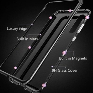 قاب مگنتی شیشه ای گوشی سامسونگ Magnet Bumper Case Samsung A40